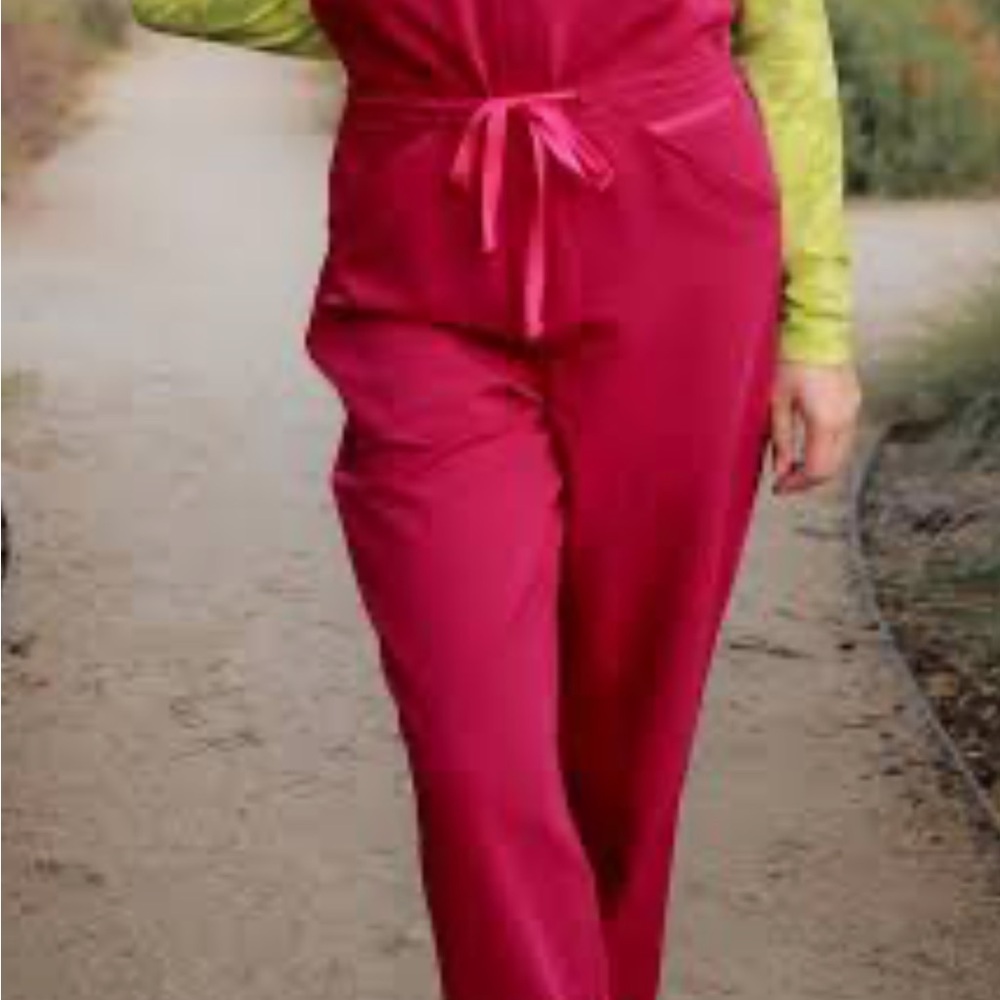 Figs currently SOLD OUT magenta jumpsuit